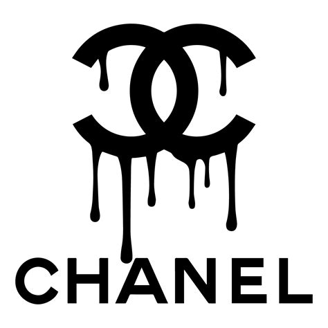 chanel drip hat|free printable Chanel logo.